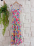 Spring Floral Spaghetti Straps Sundress